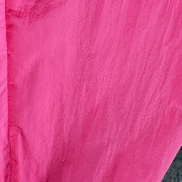 Nike Air Windbreaker Anorak Jacket & Joggers Set Sz Medium Pink FLAWS - Picture 9 of 14